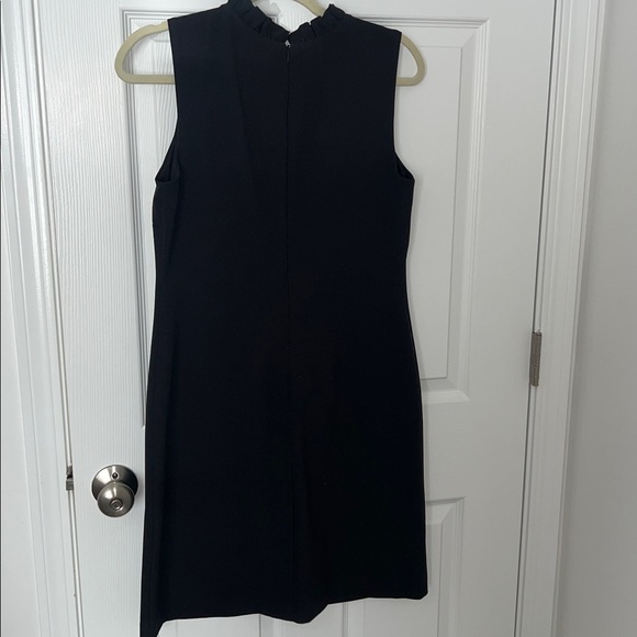 Karl Lagerfeld Black Dress with White Floral Detail - Picture 7 of 8